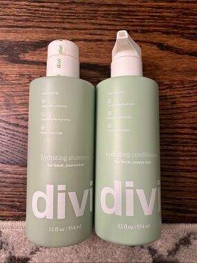 Divi Hydrating Shampoo & Conditioner Duo - for thick, coarse hair